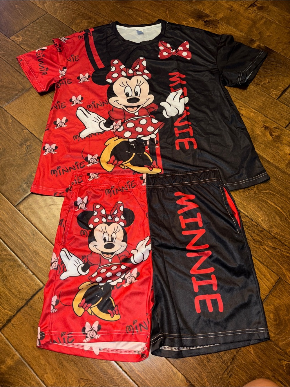 Adult Minnie Mouse Set - New XL